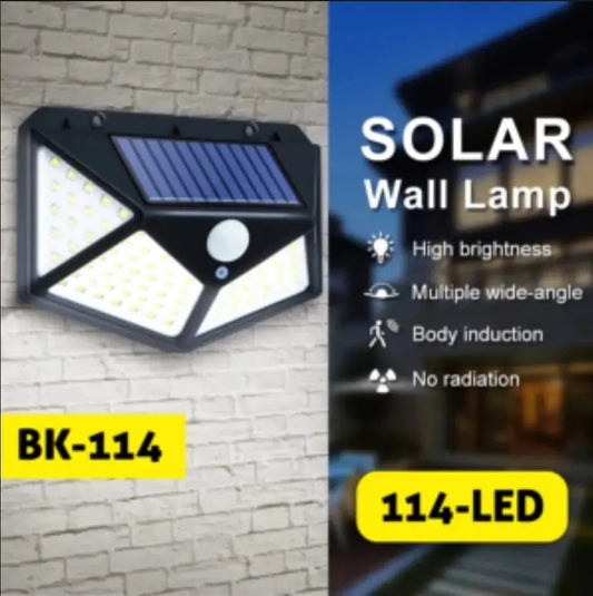 Solar Interaction Wall Lamp Bk-114 | Outdoor Motion Sensor Solar Light - Trendy Buzz