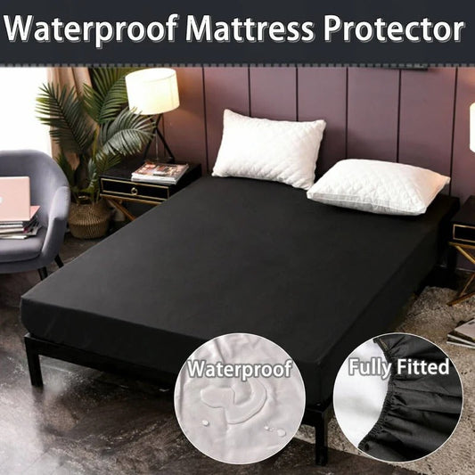 Waterproof Mattress Protector | Fitted Breathable Mattress Cover - Trendy Buzz