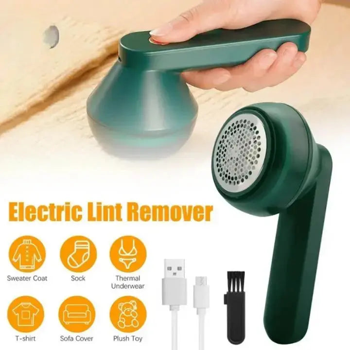 Electric Lint Remover Rechargeable | Remove Stubborn Lint, Fuzz, And Pet Hair On Your Clothes And Furniture - Trendy Buzz