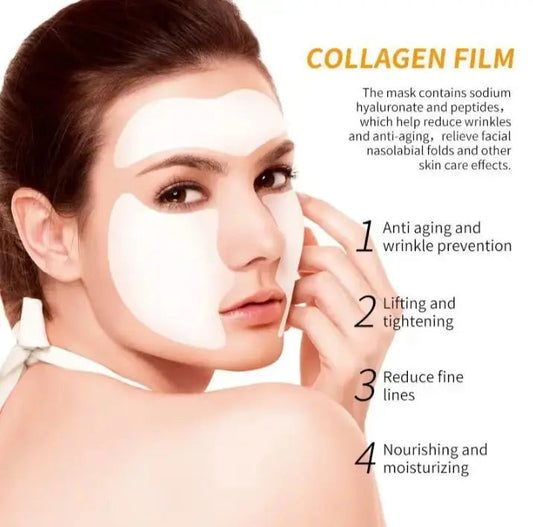 Collagen Dissolving Mask For Korean Glass Skin | Collagen Filler Collagen Instant Facial Mask - Trendy buzz.site